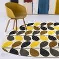 thumbnail image 3 of 12X12 Area Rug, Living, Bed, room, Oval Carpet, Geometric Wool, Hand Tufted Rugs, 3 of 7