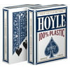 Hoyle 100% Plastic Playing Cards, Standard Index - 1 Blue Deck