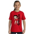 thumbnail image 5 of Retro Betty Boop XOXO Puppy Love Girls Kids T Shirt Tees Teen Brisco Brands L, 5 of 5
