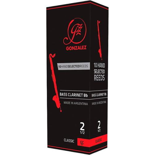 Gonzalez CLARF375 3 3//4 Strength Clarinet Reeds Box of 10