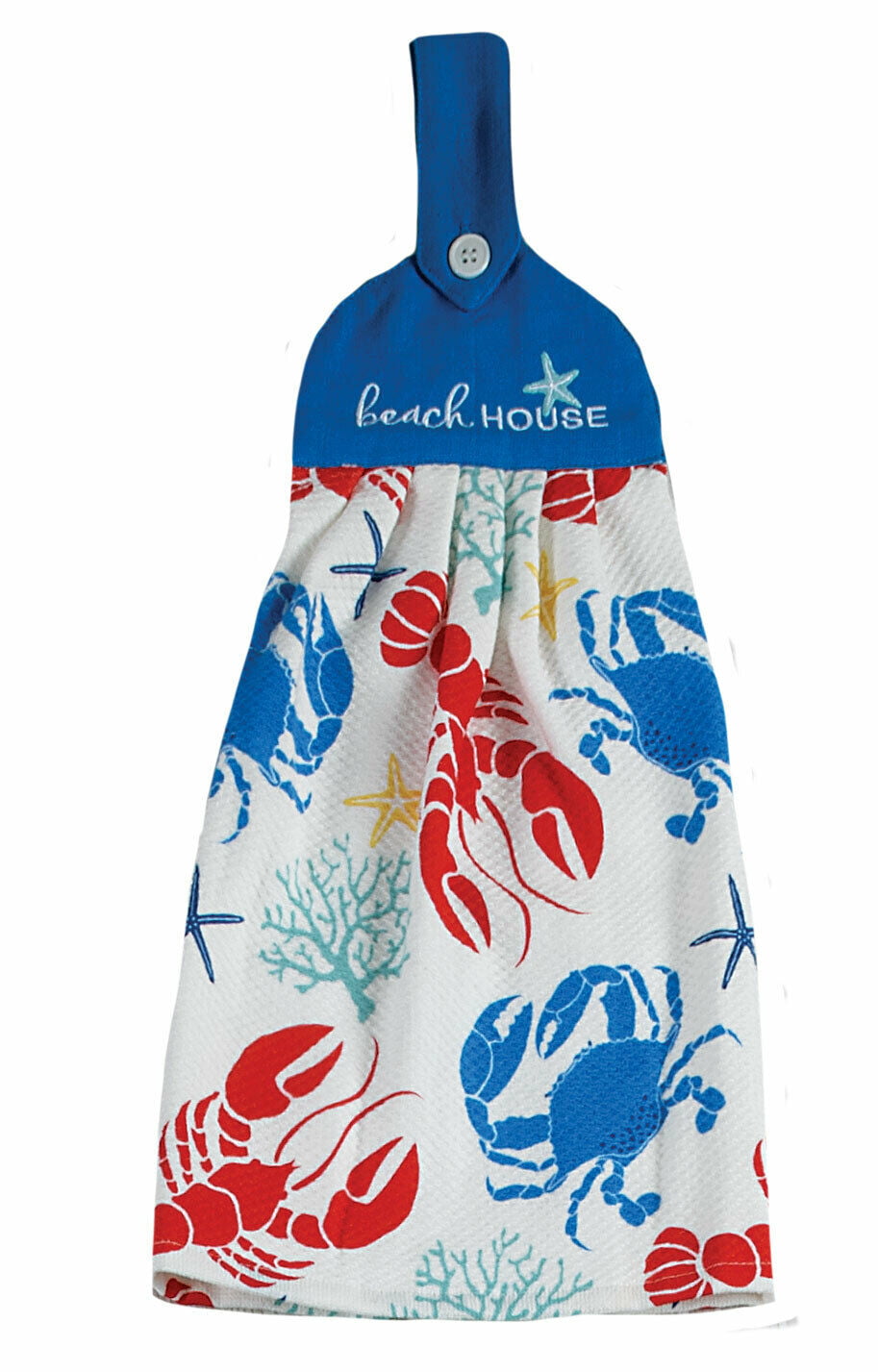 Crab Craze Kitchen Towels, 2 pack
