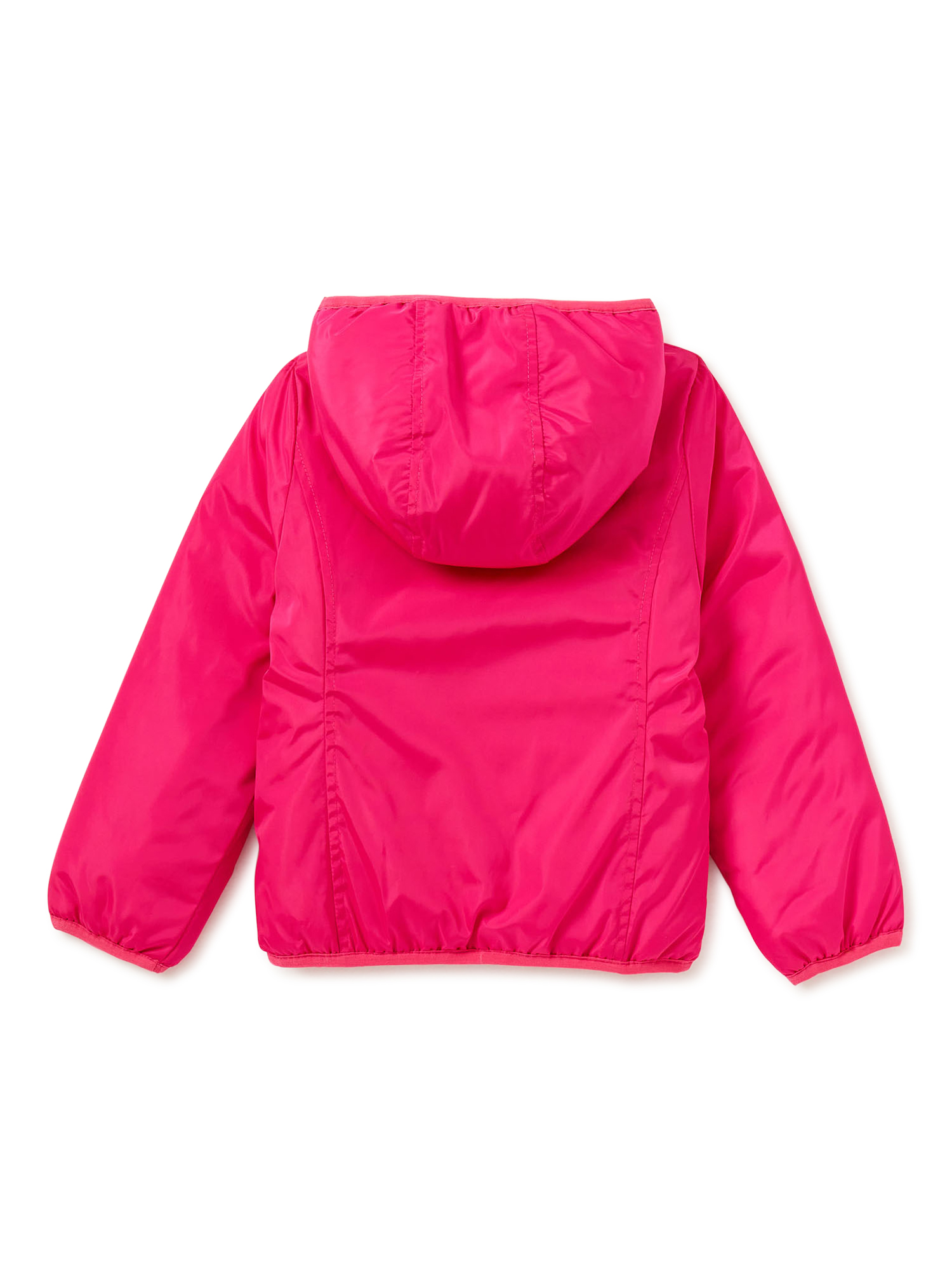 Atlantis Girls Reversible Puffer Jacket, Sizes 4-14 - image 2 of 4