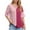 Hot Pink, variant on Plus Size Womens Shirts Womens White Tank Top Racerback Womens Tops Dressy Casual Tunic Generic Brand Tops for Women