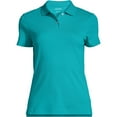 thumbnail image 3 of Lands' End Women's Short Sleeve Feminine Fit Interlock Polo Shirt, 3 of 3
