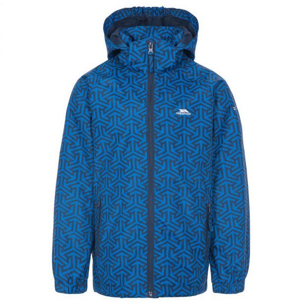 Trespass - Chaqueta Infantil Impermeable Sweeper (Azul Estampado) Trespass UTTP4009_blueprint