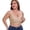 Beige, variant on Wirefree Supportive Lift and Side Coverage Seamless T Shirt Bra for Everyday Comfort and Breathable Confidence, XL, White