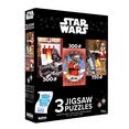 thumbnail image 2 of Buffalo Games Star Wars Holiday Three Interlocking Jigsaw Puzzles, 2 of 5