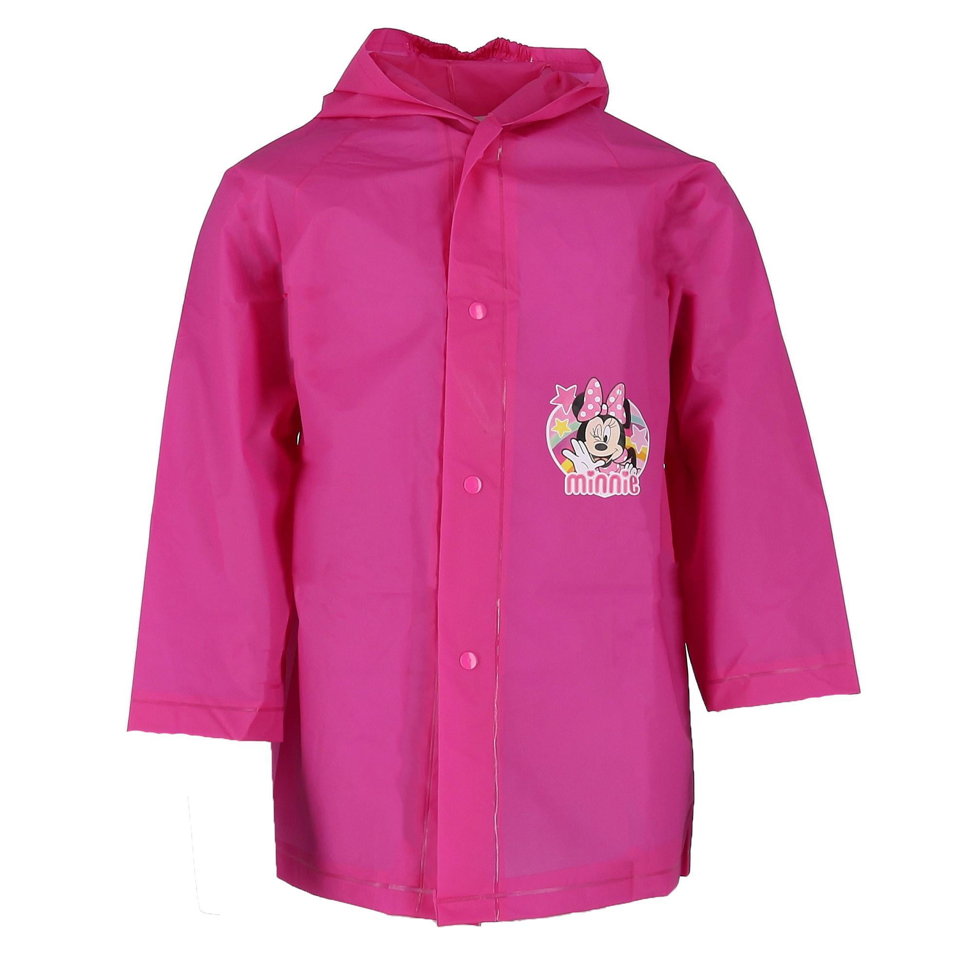 Minnie Mouse Kids’ Rain Jacket & Umbrella Set – Adorable Disney Design