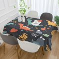 thumbnail image 2 of Yayeee Tablecloths 54" x 54" Rectangle Wrinkle Resistant Party Table Cover, Cute Dinosaur, 2 of 8