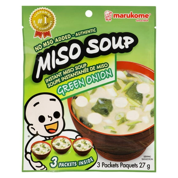Marukome soupe miso instantanée (Oignon vert)