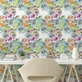 thumbnail image 2 of Ambesonne Daisy Peel & Stick Wallpaper for Home, Chamomiles Wild Meadow Flower, 13"x36", Pale Lilac and Multicolor, 2 of 5