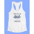 thumbnail image 3 of Time To Be A Unicorn Design. Tank Women -Image by Shutterstock, Female x-Large, 3 of 4