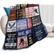 thumbnail image 2 of LHSHID Flannel Fleece Blanket American Football Field Green for Bedroom Couch Travelling Comfortable All Season Air Conditioning Blanket for Adult Chidern 30x40in, 2 of 6