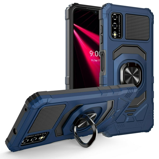 Compatible for TMobile REVVL 6 Pro 5G Case with Tempered Glass Screen