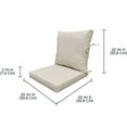 thumbnail image 5 of Better Homes & Gardens 20" x 20" Premium Beige Outdoor Dining Chair Cushion, 5 of 9