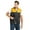 Black Yellow, variant on Toptie Adult Supermarket Volunteer Vest Travel Safari Multi-pocket Waistcoat-Blue-M
