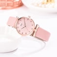 thumbnail image 2 of Guodhu Ladies Classic Leather Strap Watch Quartz Dress Wrist Watches for Women Anniversary Birthday Gifts for Women Mom, 2 of 3