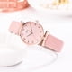 thumbnail image 1 of Relojes Mujer Pulsera Conjunto Flores Señoras Pulsera Reloj Casual Cuero Cuarzo Wmkox8yii gfajkfgbkjabf65, 1 of 4