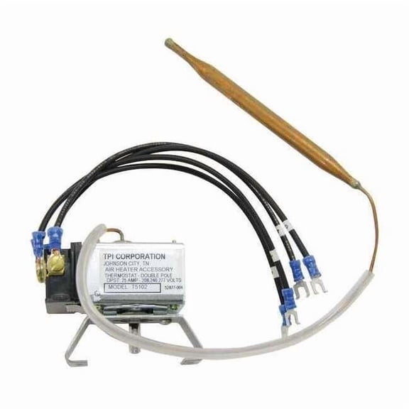 Markel Products Thermostat,38 ft.,3-1/2"D x 5"W,DPST T5102