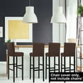 thumbnail image 2 of Stretch Bar Stool Cover for Bar Height Side Chair Slipcovers, 2 of 8
