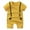 Yellow, variant on Gubotare Baby Boy Gifts Baby Baby Boys Short Sleeve Rompers One-piece Coverall Set Size 6-12 Months (Red,6-12 Months)