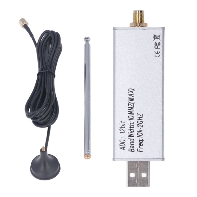 Receptor SDR 10KHz a 1GHz Receptor de radio SDR de radio definida por software de banda completa de 12 dígitos