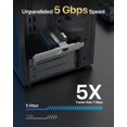 thumbnail image 2 of Tarjeta de red PCIe BrosTrend de 5 Gb/s para PC Windows 11/10 y servidor, 2 of 6