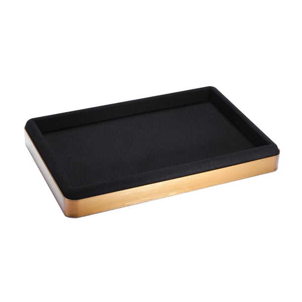 Bandeja de almacenamiento para exhibir anillos y pulseras de joyería, resistente organizador de joyas, cajón, tocador, organizador para mostrador de
