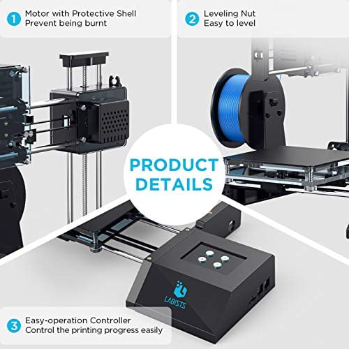 LABISTS Imprimante 3D, Mini Impression 3D de Bureau et Gravure
