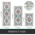 thumbnail image 2 of Kitchen Rug and Mat, Yamaziot Boho Kitchen Rug Set of 3, Non Slip Washable Farmhouse Floor Mat Hallway Runner, Laundry Room Carpet, 2 of 6
