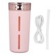 thumbnail image 2 of Desk Humidifier Pink 300ml 2W Continuous Intermittent Mode Anti Dry Colorful LED Light Small Humidifier for Car Office, 2 of 5