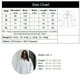 thumbnail image 3 of Camisas con botones para mujer Blusas de oficina de manga larga/corta Tops casuales de negocios Camisa suelta - Blanco, 3 of 5