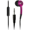 ZAGG IFROGZ Plugz with Microphone, Hot Pink