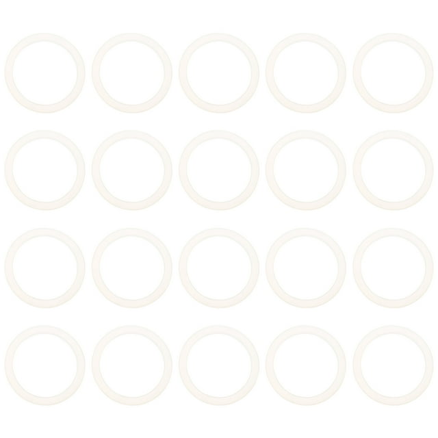 20Pcs Mason Jars Sealing Rings Silicone Rings for Jar Lids Leakproof Sealed Rings Jar Gaskets
