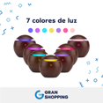 thumbnail image 3 of Gran Shopping – Humidificador Difusor – Efecto Calmante y Tranquililzador – Aromas Agradables – Tecnología Ultrasónica – Aromaterapia – Luz LED chocolate, 3 of 9