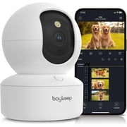 Indoor Camera - 2K Pet Camera, 5G/2.4GHz WiFi Cam for Baby Monitor with Phone App, 360° Pan & Tilt, 2-Way Audio, Color Night Vision, New for 2026 with 12s Free Cloud Storage