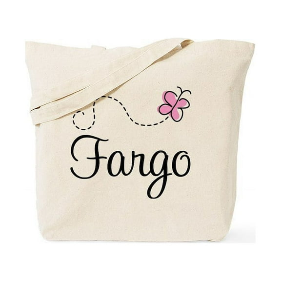 CafePress - Pretty Fargo North Dakota Tote Bag - Unisex Canvas Tote Bag, Beige, 1-Piece