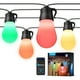 thumbnail image 1 of Guirnalda de luces para exteriores Govee de 24 pies con 8 bombillas LED RGBIC regulables, 1 of 8