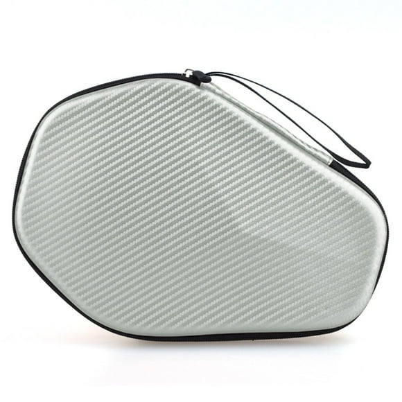 Yimiti Sac Étui pour Raquette de Tennis de Table pour Ping-Pong, Sac de Rangement pour Pagaie, Imperméable et Portable, Argent