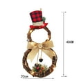 thumbnail image 3 of Adorno Decorativo Para El Hogar: Corona Colgante Led, Corona Para Colgar En La Pared, Corona Navideña, 3 of 7