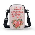 thumbnail image 2 of HELLHERO Valentine's Day Heart Shoulder Bag Adjustable Shoulder Strap Unisex for Outdoor Travel Daily Use 4.33"x1.97"x7.09", 2 of 7
