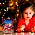 thumbnail image 1 of Christmas Home Decoration Colorful Luminous Music Box Electric Elderly, 1 of 6