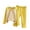 Yellow, variant on ibuvkizy Baby Girl Clothes Baby Girl Fall Outfits,Toddler Baby Kids Winter Boys Girls Solid Color Long Sleeved Thickening Home Wear Clothes Suit