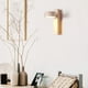 thumbnail image 5 of Lámpara de Pared LED Giratoria de Madera y Piedra para Mesita de Noche, Apartamento, Pasillo, Etc., 5 of 5
