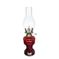 thumbnail image 1 of Lámpara de Aceite Rústica Lámpara de Carbón de Vidrio Vintage Lámparas de Aceite para Uso en Interiores Decoración del Hogar Iluminación Linterna de Aceite Roja, 1 of 8