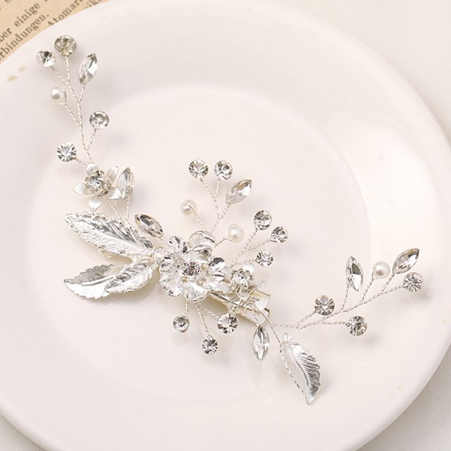 Horquillas para el Pelo con Forma de Hoja de Vintage Paquete de 3 Accesorios para el Pelo para Fiesta de Boda Material Ligero y Duradero Hermoso Regalo ANGGREK Otros