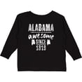 thumbnail image 3 of Inktastic Alabama Awesome Since 1819 Boys or Girls Long Sleeve Toddler T-Shirt, 3 of 5
