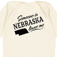 thumbnail image 4 of Inktastic Someone in Nebraska Loves Me Boys or Girls Long Sleeve Baby Bodysuit, 4 of 5