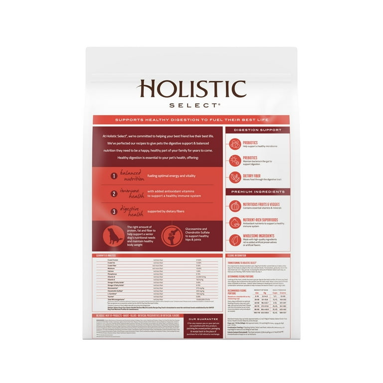 Holistic select clearance senior dog food