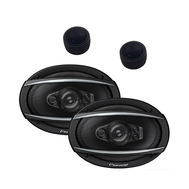Pioneer TSA6970F 6x9" 5Way 600 Watts Coaxial Speakers W/ FREE pair of